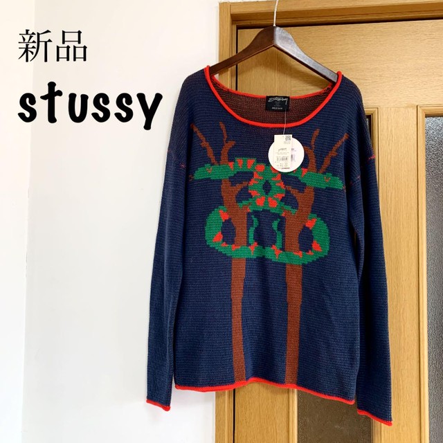 Stussy 新品 定価円 Stussy 派手 可愛い ニット Japan Classic Store