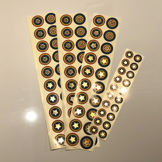 宇宙パワーシール 中3枚 小1枚 アソートセット 隕石直売所 Bigbang 横浜中華街店 オンラインショップ