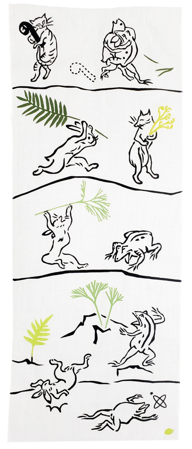 羊歯 手ぬぐい Inaho