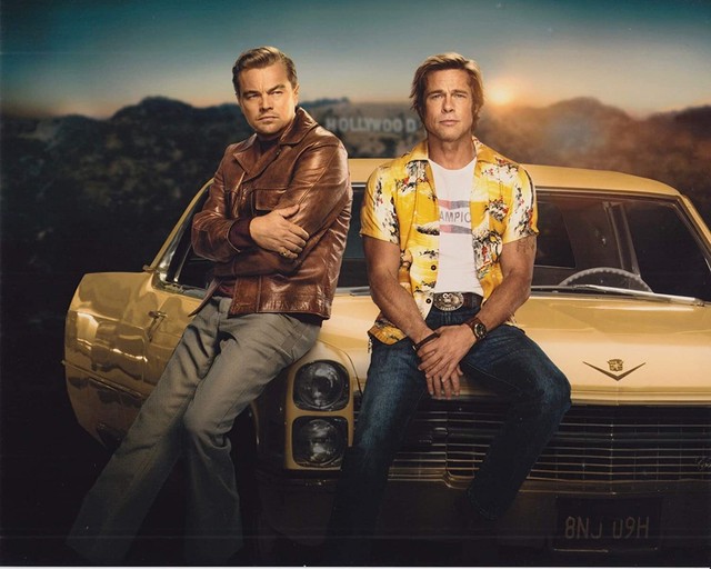 直輸入 大きな写真 ワンス アポン ア タイム イン ハリウッド レオナルド ディカプリオ ブラッド ピット Movieimages 大分市府内町2 3 天神ビル101 080 42 9150