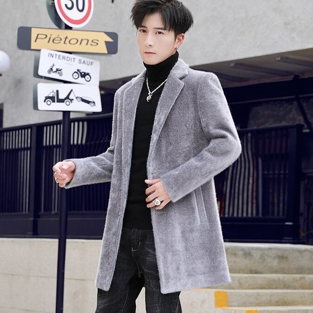 3色有り メンズ ミドル丈 チェスターコート シングルブレスト ハーフコート スリムフィット 長袖 テーラードスタイル お洒落 アウター カジュアル M 3xl Compadre