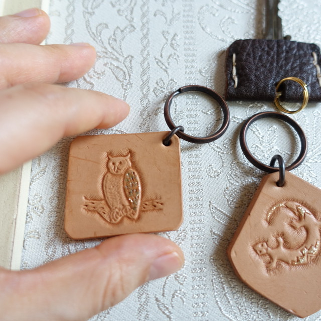 Sale 革好きさんのための革のいきものキーホルダー 送料無料 紀々の店