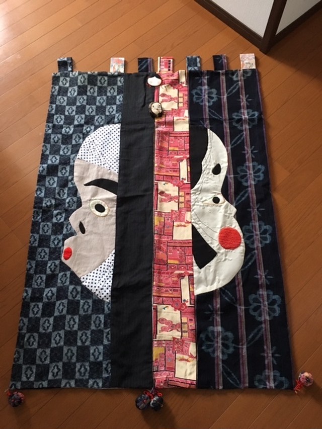 おかめ ひょっとこ暖簾 ごへい茶屋