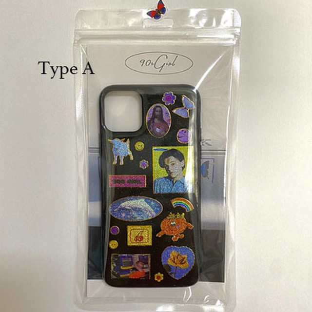 デコレーション 個性派 Iphoneケース 80s Vaporwave レトロ ホログラムステッカー Wanderlust Club 海外 雑貨 文具 クリエーターグッズセレクトショップ