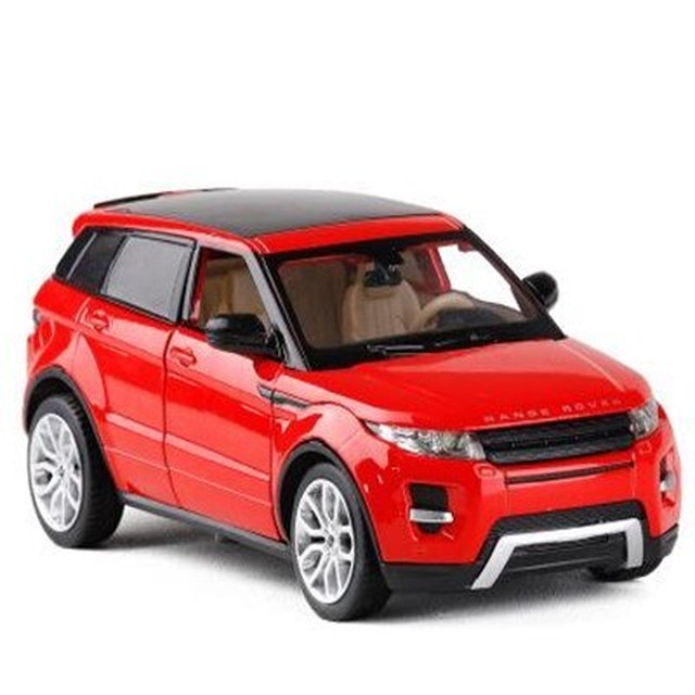 送料無料 1 24 ランドローバー レンジローバー イヴォーク 高級suv 赤 レッド ミニカー ダイキャストカー モデルカー コレクション 人気 Hachinohe Base 1518