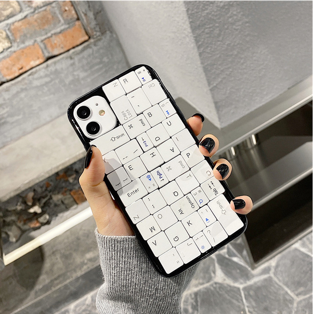 パソコン キーボード タイピング 3d おもしろ スマホケース カバー Iphonese2 Iphone7 8 Plus X Xs Max Xr 11 Pro Max スマホケース スマホグッズ専門店 Pca