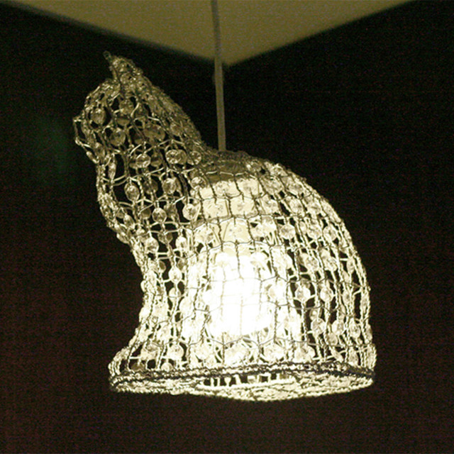 Lybicatランプ シャンデリアな猫 Aタイプ 受注製作 Lybicat