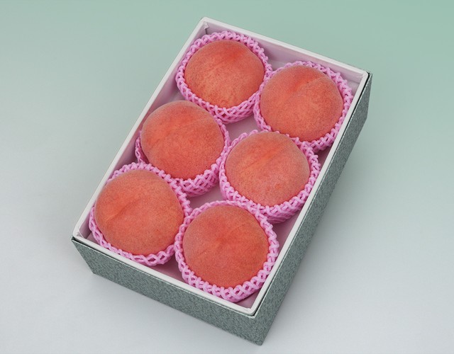 山梨のもも6玉入り(約1.5kg)