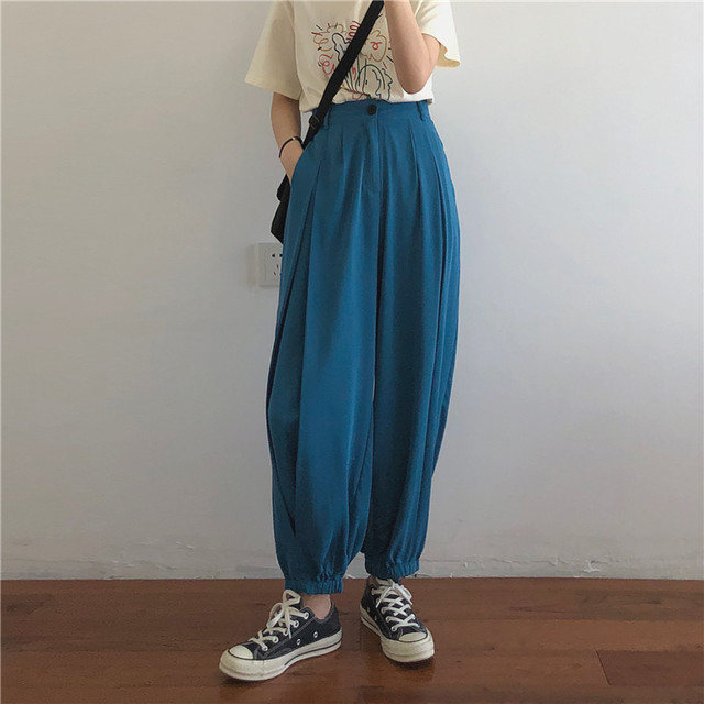 シフォンゆったりマジカルパンツ【chiffon loose magical pants】