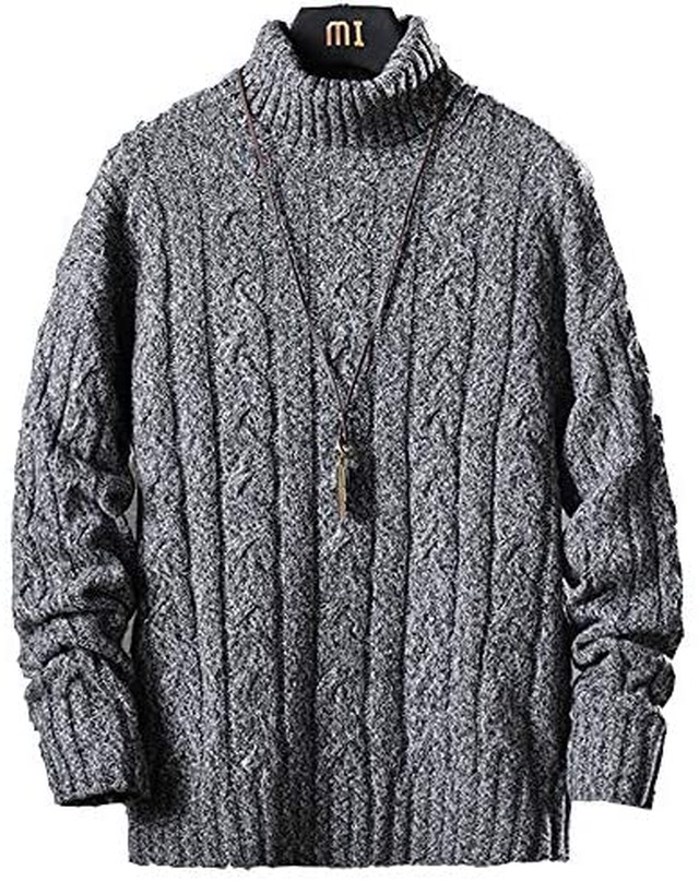 Jpcs セーター メンズ 冬服 厚手 タートルネック ニットセーター 暖かい 防寒 カジュアル セーター 春秋冬 Az Japan Classic Store