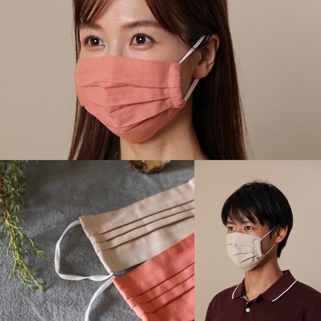◆数量限定◆ irodori SPRING 男女ペア2色セット(黄草/ L&珊瑚朱/ M)