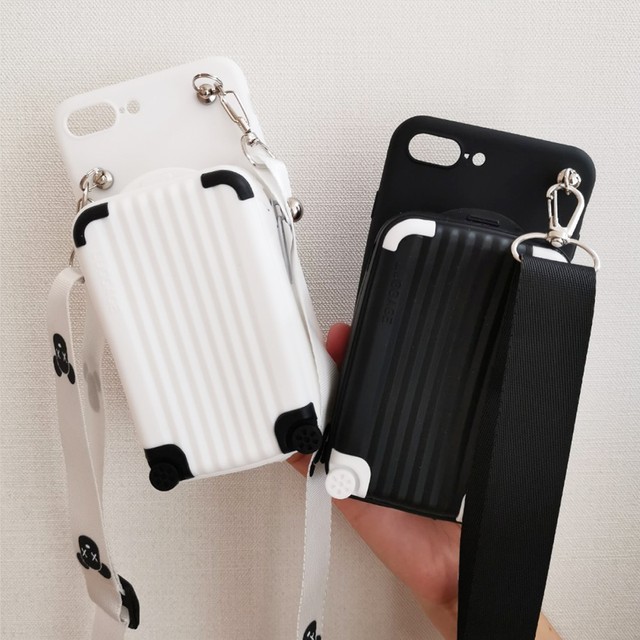 スーツケース型ポーチ付き Iphoneケース M0909 14 Chubbym