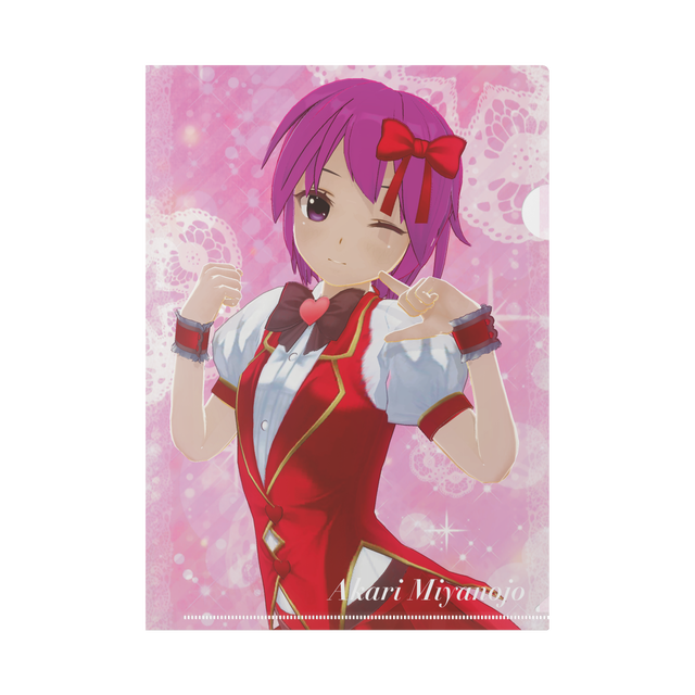 宮城彩 神戸歩クリアファイル がーでぃあんらいふ キャラクターグッズ販売所