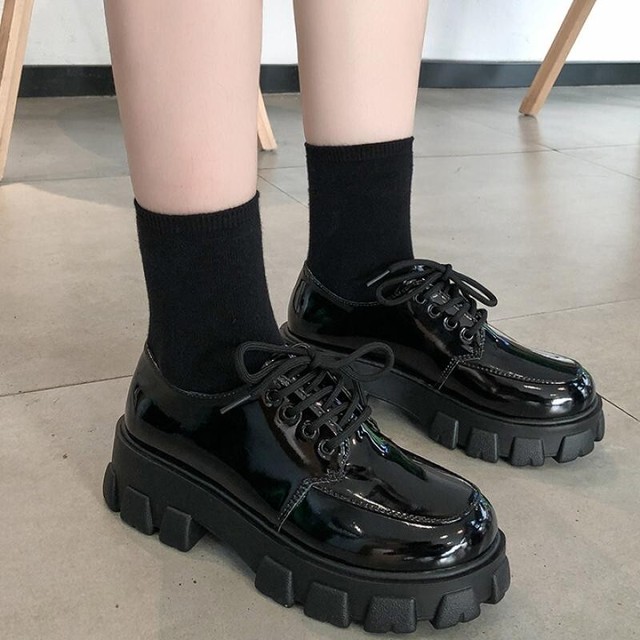 〈リクエストアイテム〉レトロ厚底おじ靴【rétro uncle shoes】