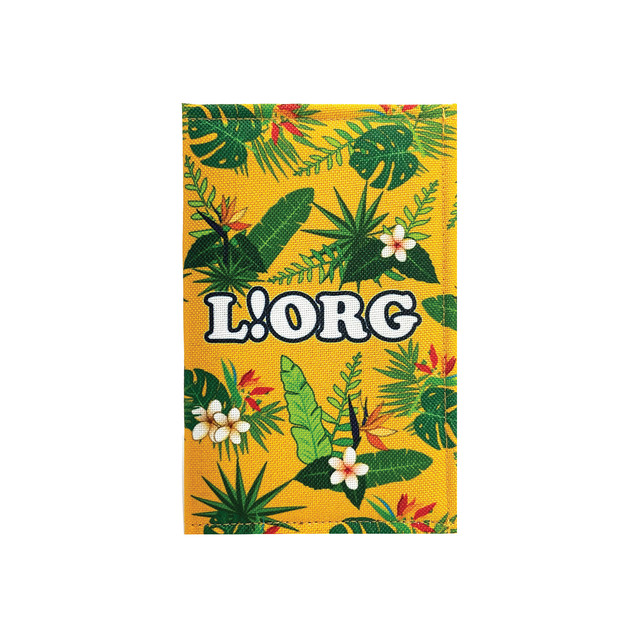 【UNISEX】スコアーカードケース ALOHA YELLOW(送料無料)