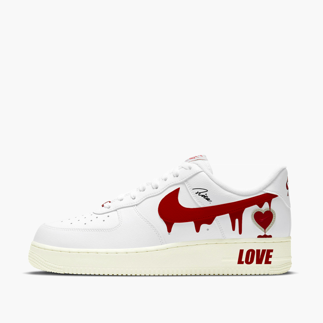 AF1 LOW DOPE VALENTINE "BLOODY RED"