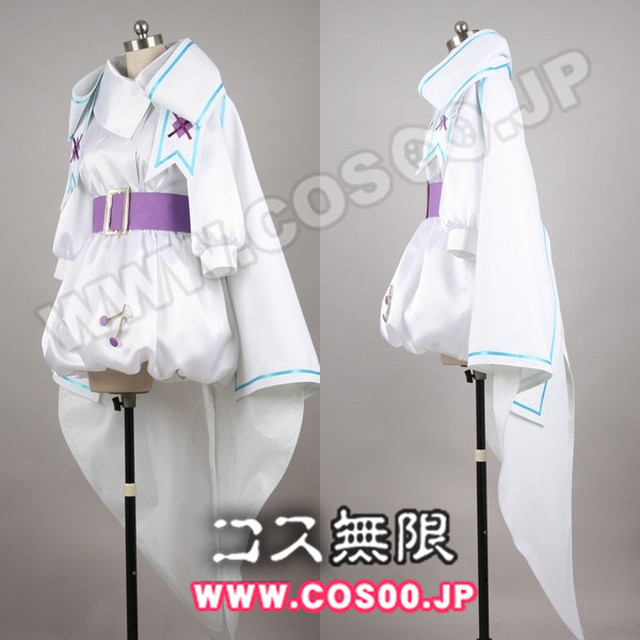 マクロスf 虚空歌姫 イツワリノウタヒメ 風 シェリルノーム 白うさぎ 風 コスプレ衣装 Macross Frontier The False Songstress風 Sheryl Nome White Rabbit風 Cosplay Costume Cos00