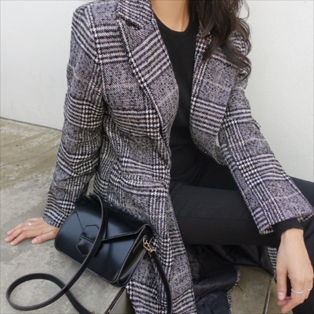 国内即納 即日配送 アウター コート トレンチコート グレー チェック グレンチェック ロング お呼ばれ 他と被らない Aライン ジャケット ミリタリー スプリングコート トレンチ レディース クリスマス 結婚式 二次会 パーティー レディース ロングコート 秋冬 代 30代