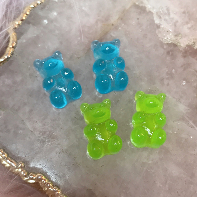 グミベアパーツ Pink Rose Window