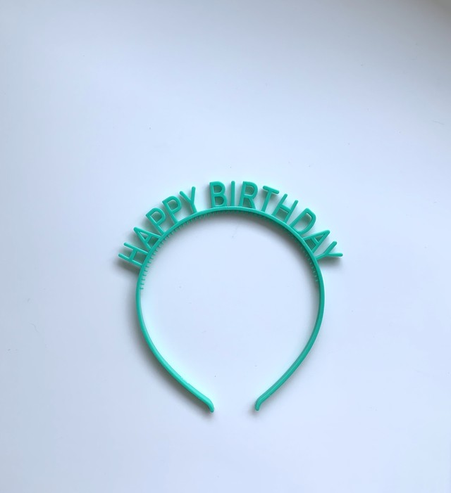 Happy Birthday カチューシャ ヘアバンド 誕生日 バースデー 飾り 女の子 Olive Store