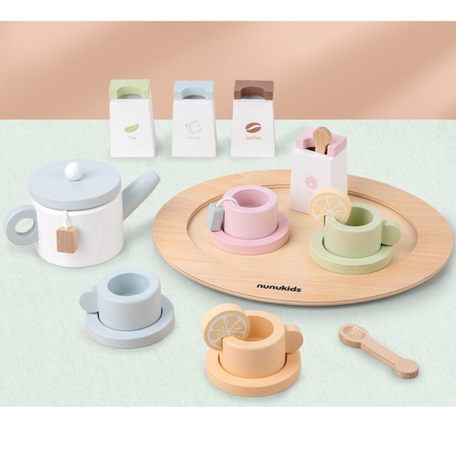 予約商品 楽しくおしゃべりしながらティータイム ティーセット オモチャ キッチン用品 キッチングッズ おもちゃ ごっこ遊び 男の子 女の子 収納 ままごと ティートレイ ティーポット セット おままごと キッチン ブリキ ままごとセット 調理器具 キッチン用品 ティー
