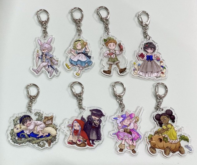 〈とんがり帽子のアトリエ〉 おとぎ話アクリルチャームコレクション(全8種)