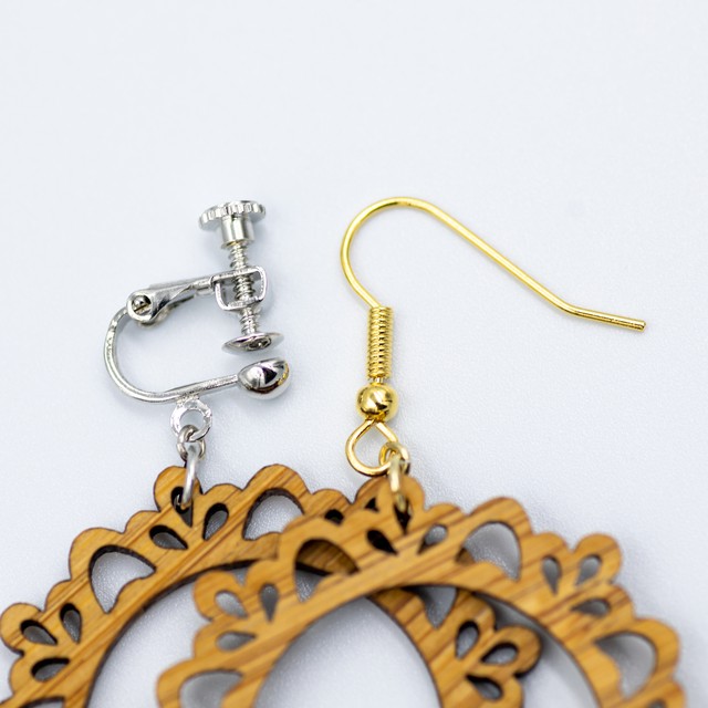 Spica 竹パーツ ピアス イヤリング 竹あかり総合演出 Chikaken オンラインストア