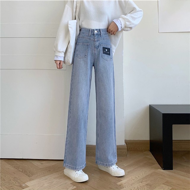 長ズボンカジュアル ロングパンツ 美脚 リラックス パンツ デニムパンツ レディース ワイドパンツ ハイウエスト ストレートパンツ 着やせ ネット通販 購入 激安 10代 代 30代 40代 春 夏 秋 冬 Roprot ロプロット ファッション レディースアパレル販売 ギフトショップ