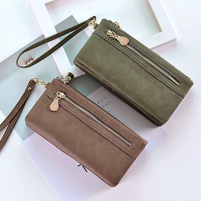 長財布 レディース 人気 30代 40代 50代 機能的 大容量 レッド Ripple Store レディースアイテムセレクトショップ