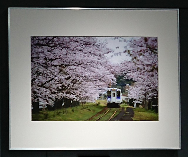 半切プリント額装品 佐賀県伊万里市浦ノ崎駅 Mika Oizumi Photo Works