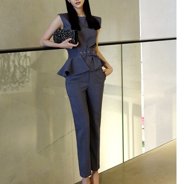 セットアップ ロング ノースリーブ クルーネック ９分丈パンツ ワンピース セットアップ トップス ボトムズ パンツ 春夏 韓国レディース キッズファッション Londonbridge ロンドンブリッジ