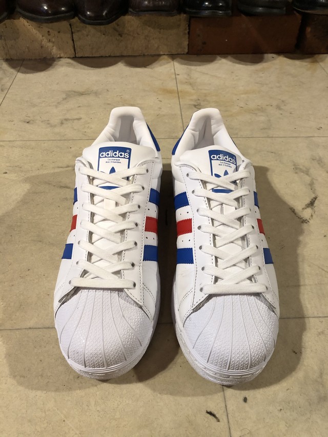 Adidas Superstar アディダス スーパースター トリコロールカラー Us8 1 2 26 5cm 古着 陽気な古着屋frank