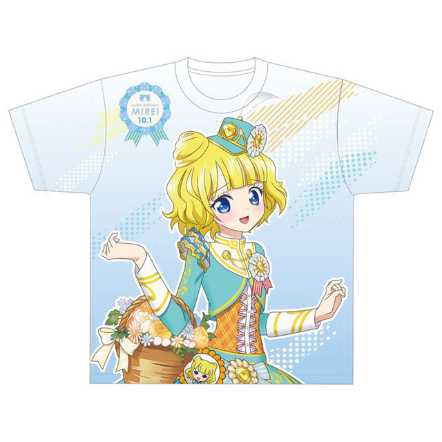 アイドルタイムプリパラ ハピプリバースデー19 南みれぃフルグラフィックtシャツ グルーヴガレージ プリティーシリーズオンラインショップ