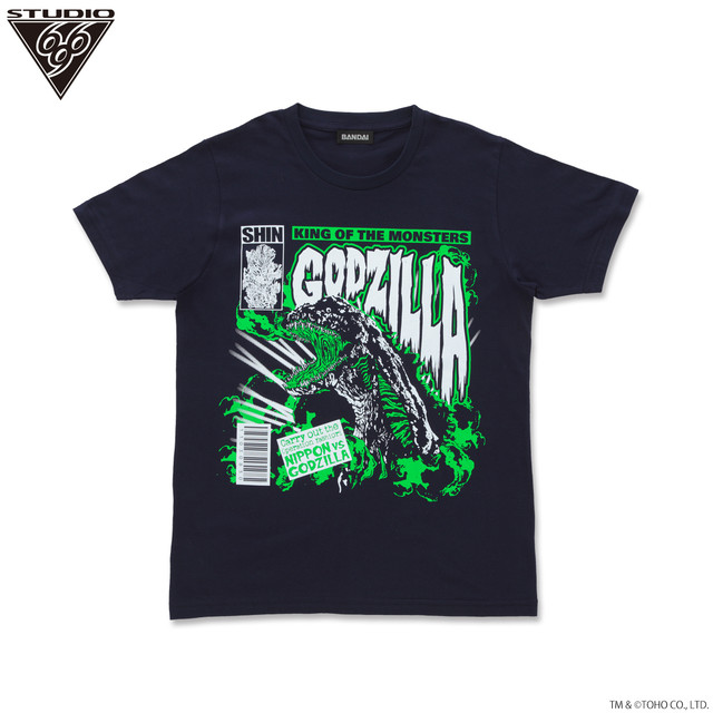 シン ゴジラ ゴジラ第４形態 アメコミ Tシャツfeat Studio696 Studio696 Online Shop