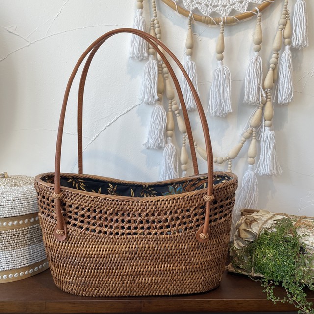 Ata Bag バリ島 Bali インドネシア リゾート ボタニカル インテリア Boho アクセサリー アタ バッグ カゴバッグ Sayap バリ島直輸入インテリア 雑貨 アクセサリーのお店