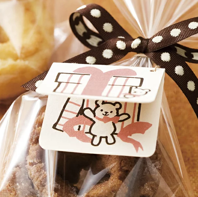 タグ 10枚 Happy Birthday クマさんのバースデーカードのタグ モノココロ