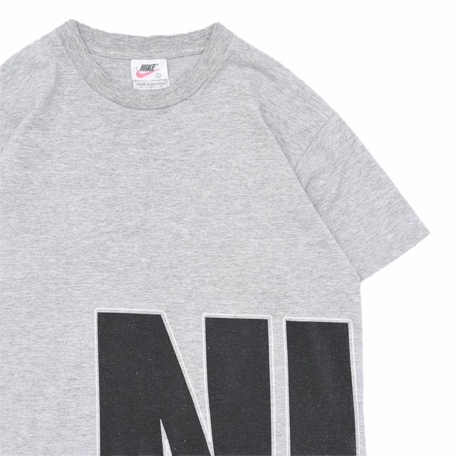 90's NIKE big logo print T-shirt