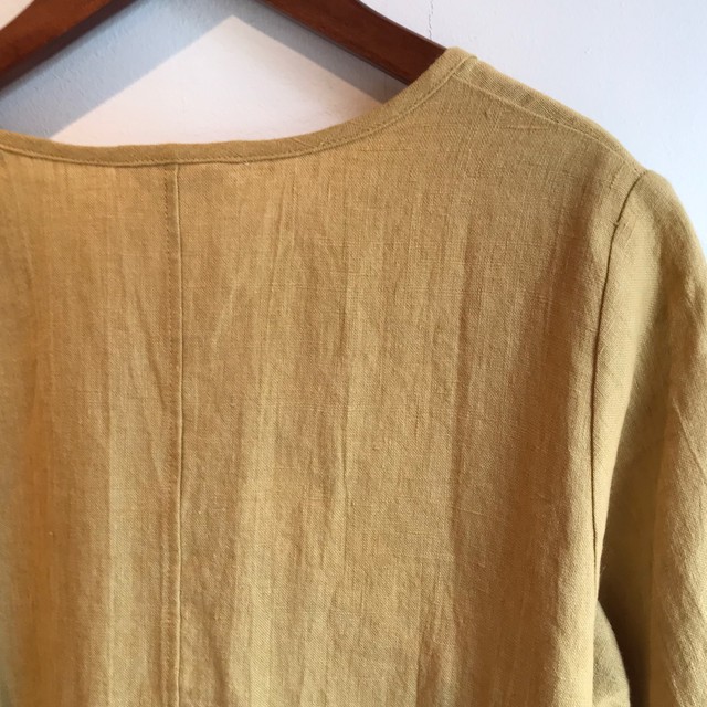 Sale30 Off Yarra リトアニアリネン フレアーワンピース イエロー 定番人気 日本製 ヤラ Cocoa ココア ナチュラル服 靴下 ハンドメイド雑貨 アクセサリーの通販