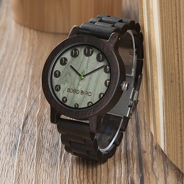 ボボバード 木製腕時計 クォーツ腕時計 ウッドウォッチ メンズ 海外輸入雑貨 Noa