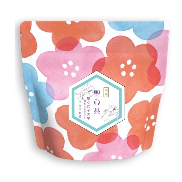 聖心茶 煎茶 5個入りパック 聖心女子大学 職業社会学ゼミ 年度聖心祭