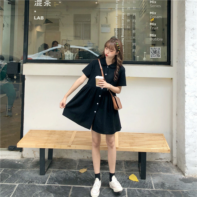 韓国風 親友 コーデ カジュアル ワンピース 75shops