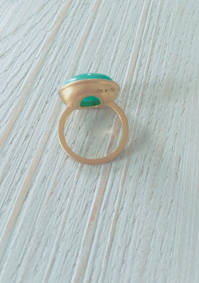 キャンディーマジックリング アマゾナイト 横長タイプ Make A Wish