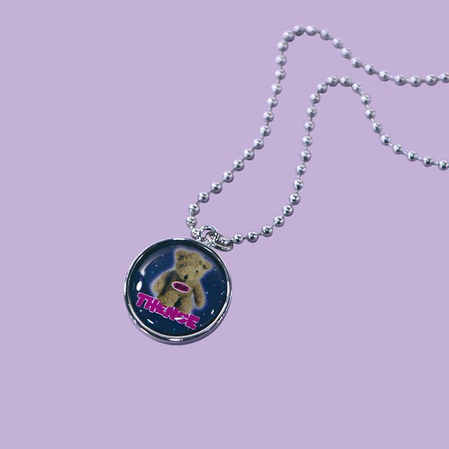 「TEDDY」ペンダントネックレス