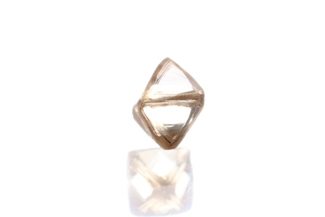 「ソーヤブル」原石 〇天然ダイヤモンド 〇ブラウン 〇0.25ct
