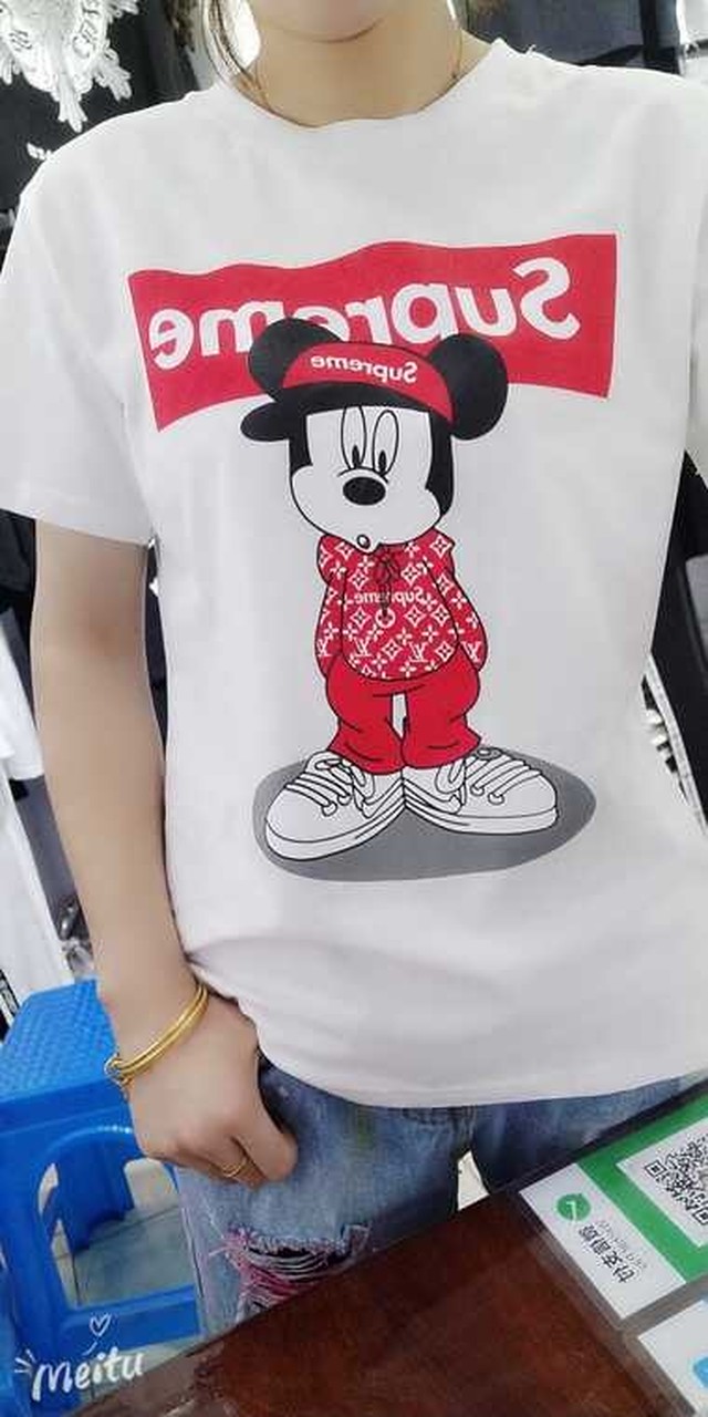 Supreme ミッキー シャツ Tops Rakiraki0124