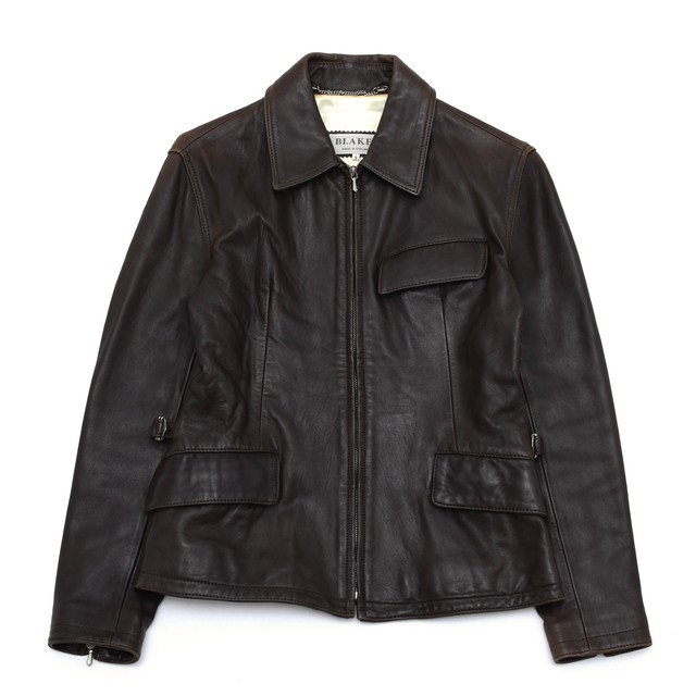 Made in England BRAKES leather jacket