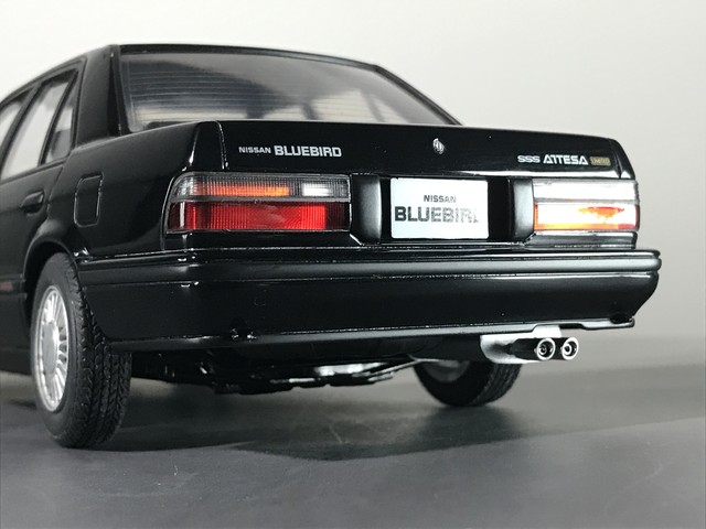 ハセガワ1 24 ニッサンu12ブルーバードsssセダン完成品 Ken 1 Model Car Works Ken 1 Model Car Works