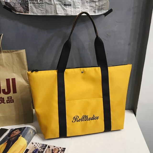 トートバッグ 大型 ジムバッグ スポーツバッグ 旅行用バッグ メンズ レディース ナイロン 3色 送料無料 メール便 代引き不可 Tukasa K