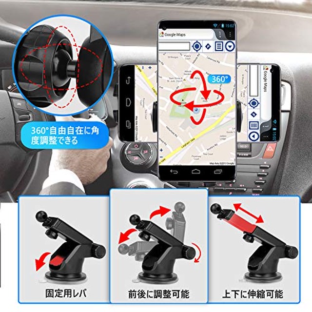 Jpcs Lcdoled車載qi ワイヤレス充電器 自動開閉 車載ホルダー 内蔵充電式バッテリー 車スマホホルダー Iphone Ledライト 鏡面仕上げ Iphone 11 Pro Xr Xs Xsmax 8 Samsung S Note Huawei Xperia等全機種対応 Az Japan Classic Store