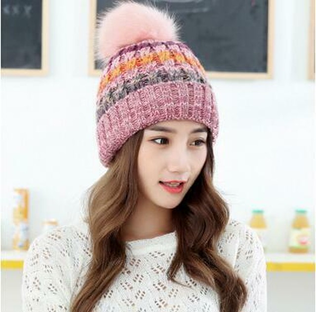 75 ニット 帽 レディース 人気 色 人気のファッション画像